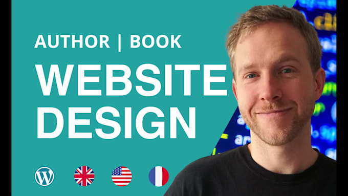 create a professional book author website to gain readers