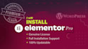 install elementor pro with genuine license in 20 min