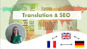 translate, localize  content in english, german or french