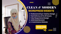 develop full perfect clean wordpress website  modern design