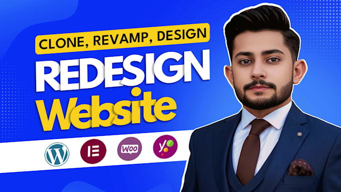 design, redesign, copy, clone, revamp, duplicate, or customize wordpress website