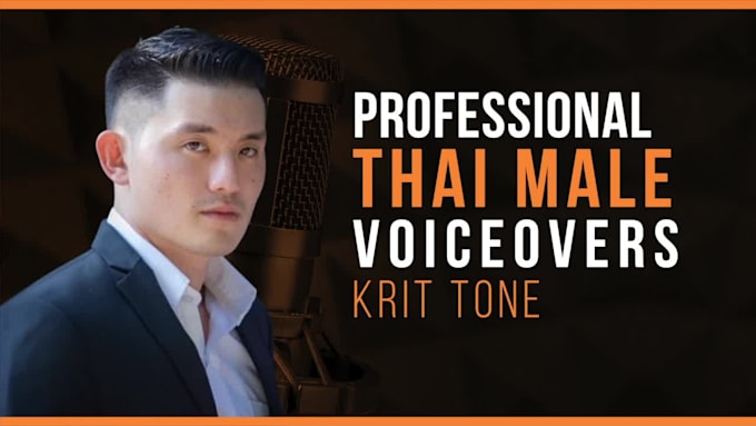 do professional thai male voiceovers