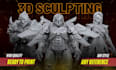 sculpt 3d printable action figures, miniatures and collectibles