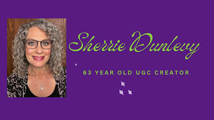 be your senior female video model and spokesperson