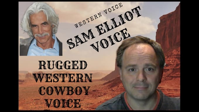 do a american male deep sam elliott voice