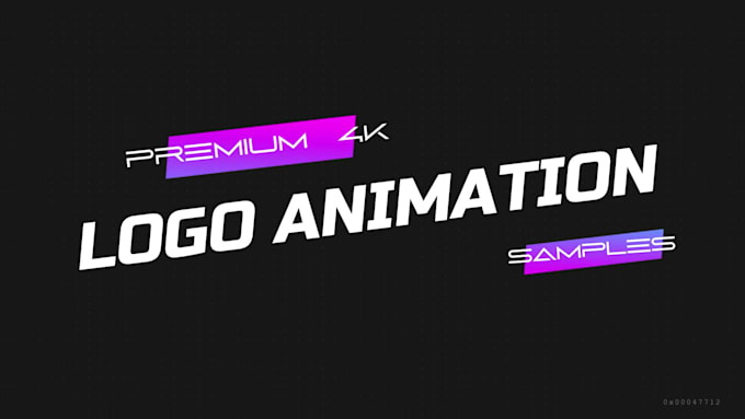 create logo animation or youtube intro or outro video