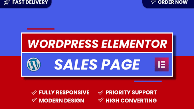 build a stunning wordpress sales landing page elementor in 8 hours
