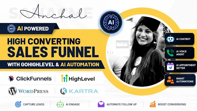 build ai sales funnels and gohighlevel automation that converts