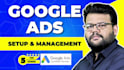 setup and manage your google ads adwords ppc search, display and pmax campaigns