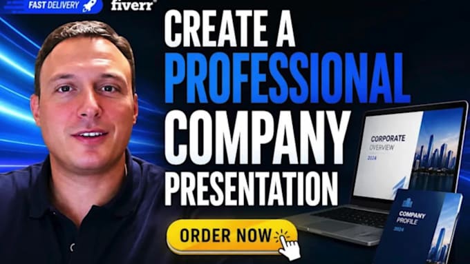 create a professional b2b company presentation