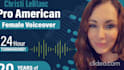 record an american female voice over