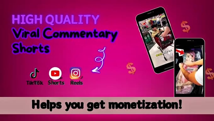 create viral commentary shorts and videos