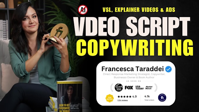 write engaging video scripts for youtube ads and vsl