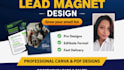 design high converting lead magnet pdfs ebooks and workbooks