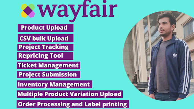 create wayfair product listing or upload CSV