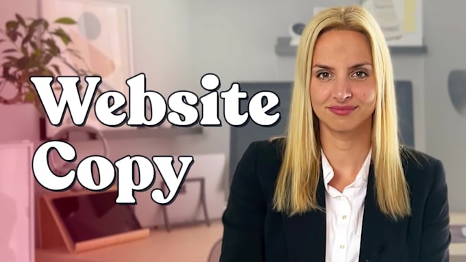 offer expert copywriting for website content and landing pages