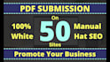 do 50 PDF submissions on top sharing sites
