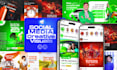 create instagram posts and facebook ad creative