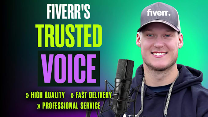 do a conversational deep male voiceover