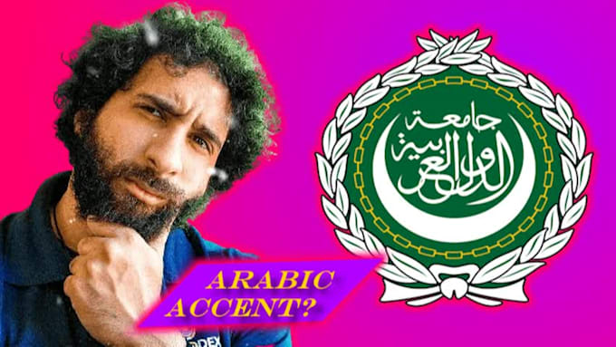 do a male spokesperson video with an arabic accent