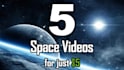 create all 5 space logo intro videos