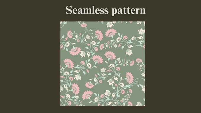 design seamless repeat pattern design