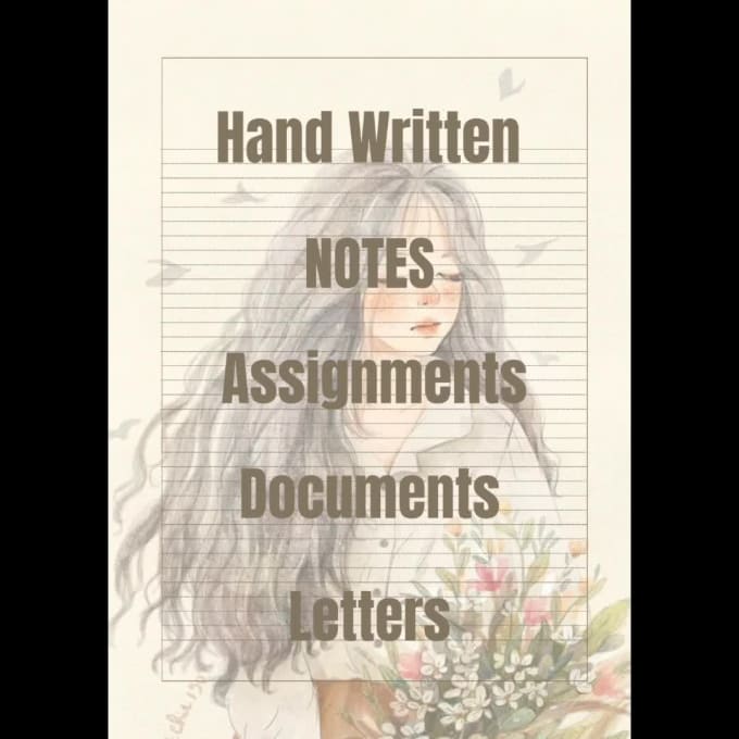 handwritten assignment writer