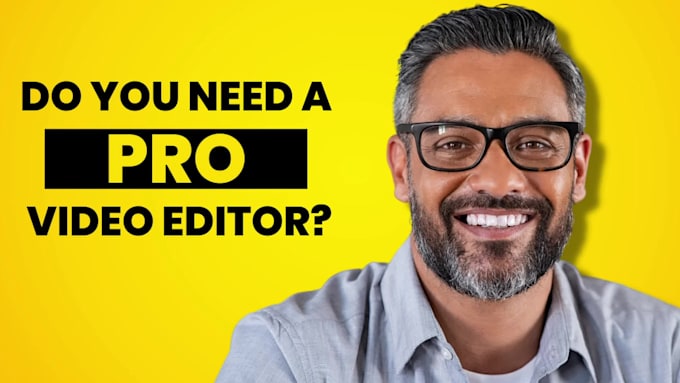 do video editing for you