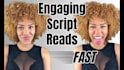 create a spokesperson script read video