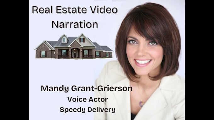 professionally narrate a real estate or event promo video
