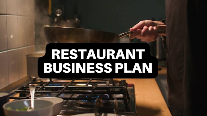 prepare an investor business plan and pitch deck for restaurant