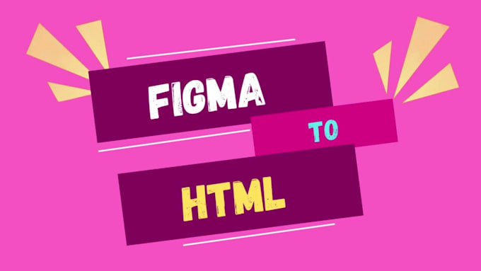 Convert your psd figma design into html css and javascript by ...
