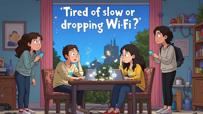 fix internet, wifi, and network problems for home or office