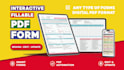 do fillable PDF forms, intake forms, and medical forms