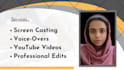 create a high quality screencast tutorial video with voice over
