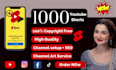 make HD 1000 bulk youtube shorts videos and reels tiktok