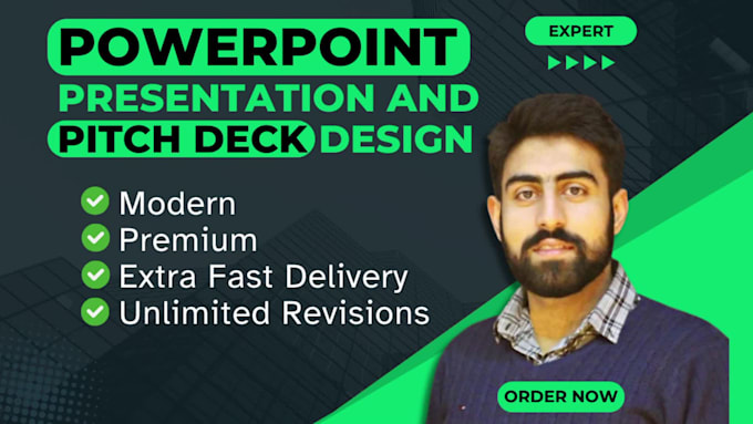 design engaging and modern presentation in 12 hours