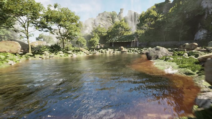 create professional immersive 3d game environments in ue5