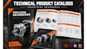 create technical product catalogs for industrial products