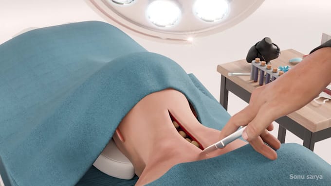 create 3d medical animation and illustration