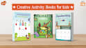 do creative kids activity book cover and interior pages