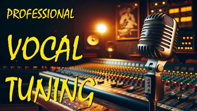 tune, edit and mix a quality voice track for your song