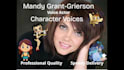 create a female character voiceover