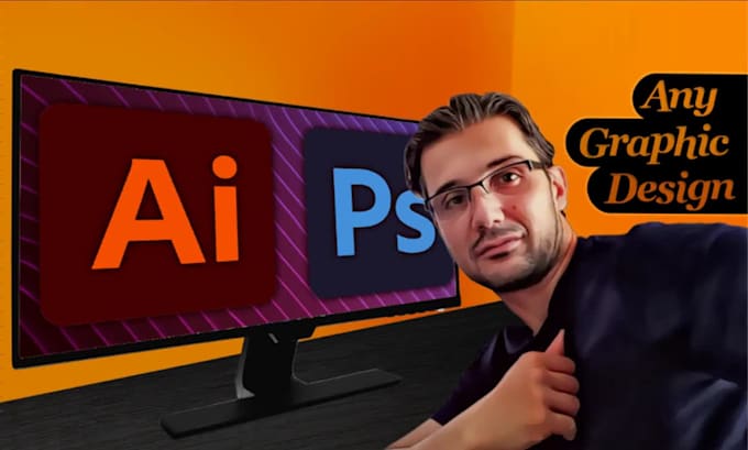 do any graphic project, expert in vector and raster  graphics