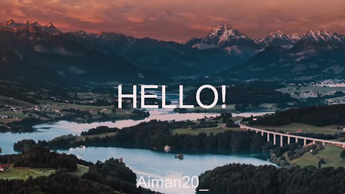 how to create animation video from text