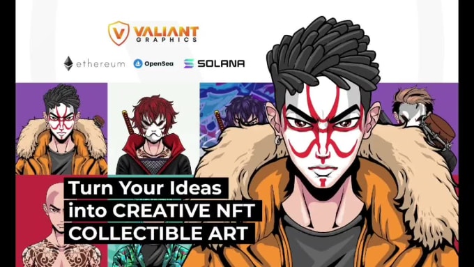 Do a creative nft art that you can sell as a collectible by ...