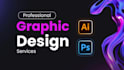 do any graphic design task in adobe illustrator and adobe photoshop