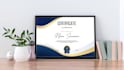 create a professional degree, diploma or award certificate design