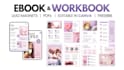 design workbook, ebook, PDF, lead magnet and editable canva template