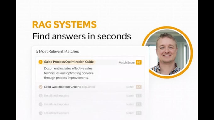 build ai rag system for sales enablement